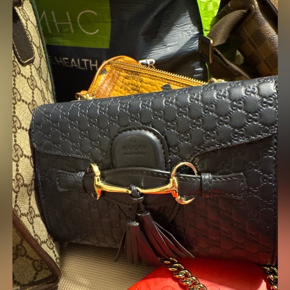Handbags - Gucci Emily horsebit crossbody bag